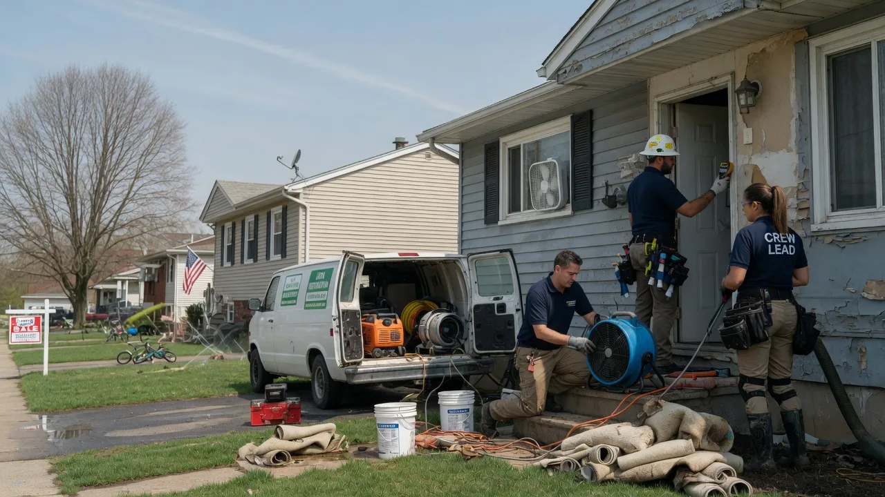 Flood Cleanup in Honey Grove, PA near me